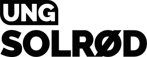 ungsolrød logo sort2